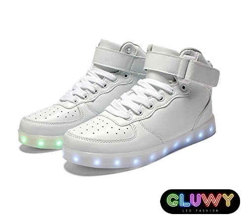 LED Shoes - white Sneakers